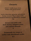 Bistro Daisy menu