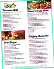 Truly Scrumptious menu