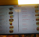 Mediterranean menu