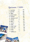 Taverna Toxotis menu