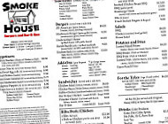 Smoke House Burgers Bbq Llc menu