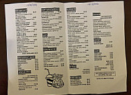 Rainier Pizza Espresso menu