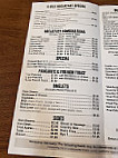 Nine Mile Grill menu