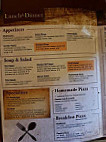 M C's Cafe menu