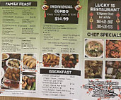 Lucky 15 menu