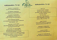 Krans im Katzenstein menu