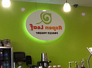 Aspen Leaf Frozen Yogurt food