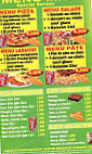 Pizza Caldo menu