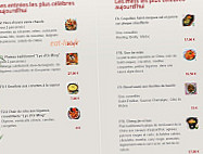 Le Mastroquet menu