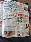 Domino's Pizza menu