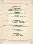 La Bergerie menu