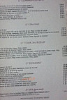 Brasserie la Comedie menu