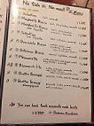 Parco Della Pace menu