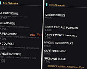 La Coupole d'Argent menu