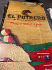 El Potrero menu