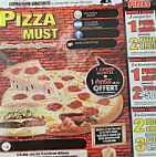 Pizza Must menu