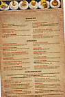 Wild Roadrunner menu