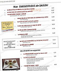 Au Boeuf Soufflenheim menu