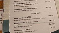 Hotel-Gasthof Goldenes Lamm menu