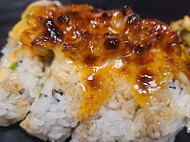 Orange Roll Sushi food