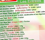 Chez Pai menu