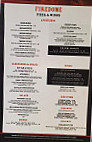 Firedome Wood Fired Pizza menu