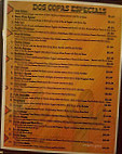 Dos Copas Mexicano Grill menu