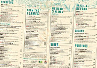 Las Iguanas menu