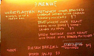 Wunderbar! menu