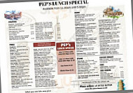 Pizza House menu