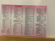 Sakura Sushi menu