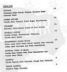 Mozza Pizzeria menu