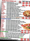 Presto Pizza menu