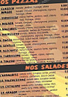 Pizza Amigos menu