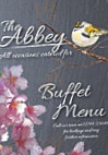 The Abbey menu