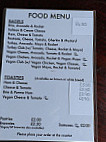 Bison Coffee menu