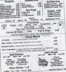 Dairy Queen menu