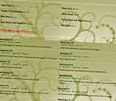 Roberta's Pizzeria menu