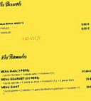 Pizza Rezzo menu