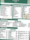 Lina's menu