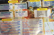 ALLO Pizza menu