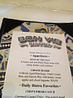 Bon Vie Bistro menu