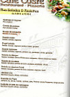 Cafe Coste Ferme menu