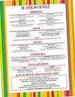 El Amigo Chavez menu