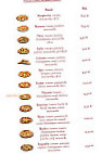 Pizza Benêto menu