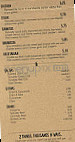 Chipotle Mexican Grill menu