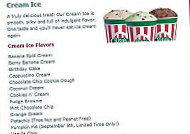 Rita's Italian Ice menu