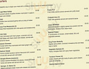 Zaffran menu