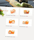 Ta Sushi menu