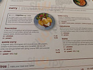 Wagamama menu